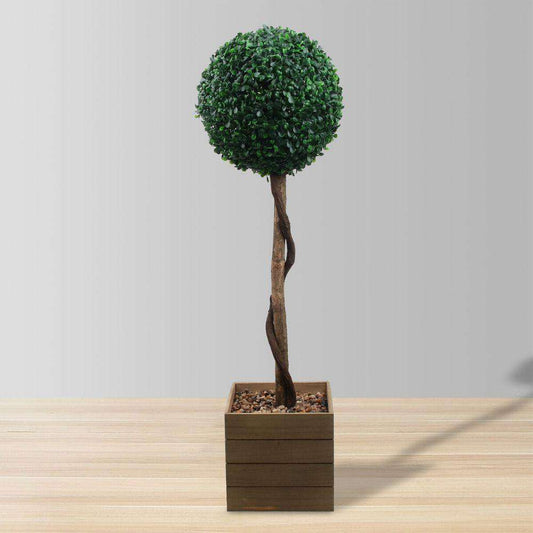 Ely Faux Buis Artificiel en Pot 90 cm