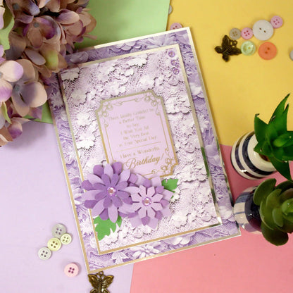 Bloc de papier Hunkydory Essential Selection - Dentelle