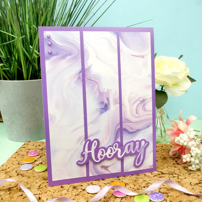 Bloc de papier Hunkydory Essential Selection - Marbre
