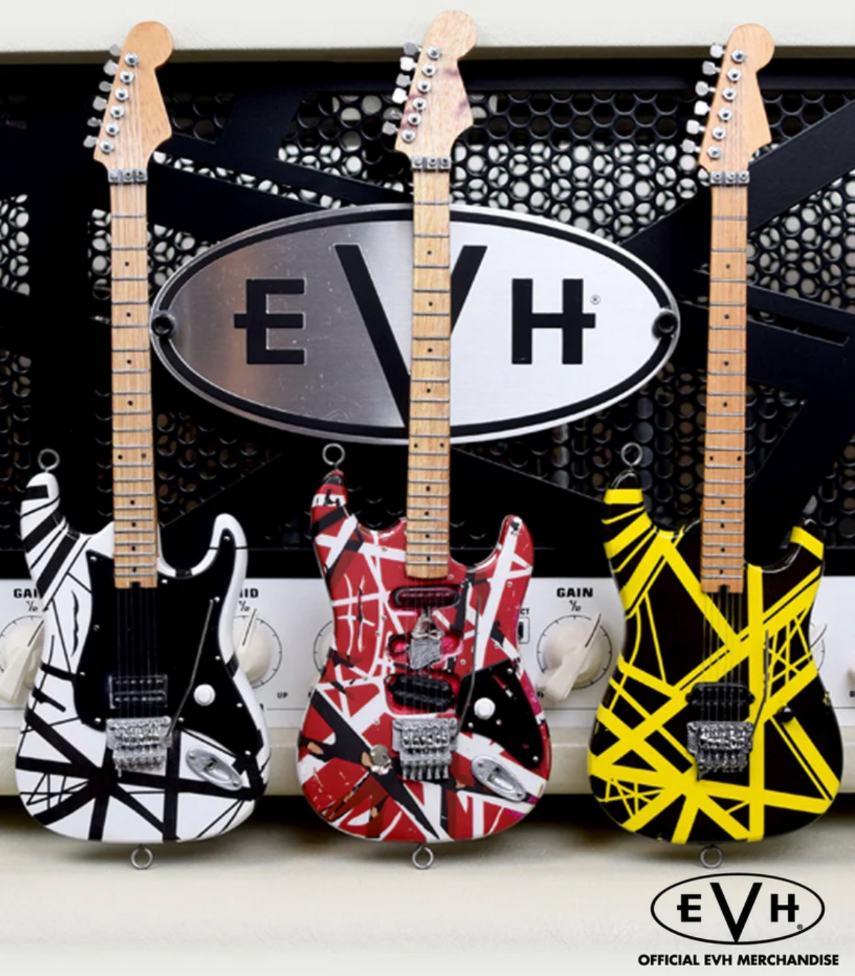 EVH Black & White VH1 Mini Guitar