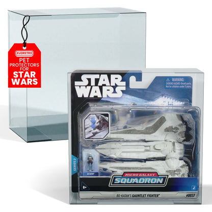 Star Wars Micro Galaxy Squadron Starfighter EVORETRO PET Protectors (0.40 mm, 10-Pack)