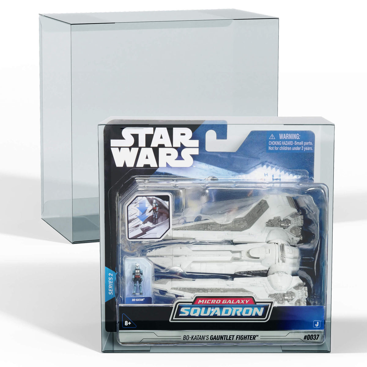 Star Wars Micro Galaxy Squadron Starfighter EVORETRO PET Protectors (0.40 mm, 10-Pack)