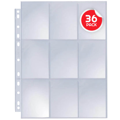 EVORETRO Feuilles de protection de cartes à 9 pochettes | 40 pages