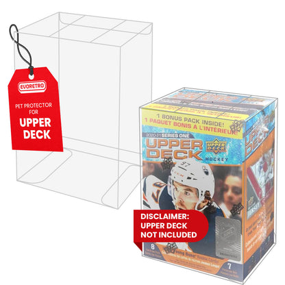 Boîte scellée de cartes de sport Upper Deck Series 1 - Protection en PET 0,45MM - EVORETRO