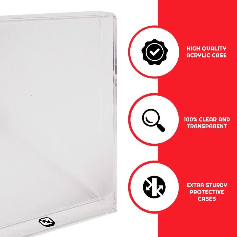Acrylic Protector DVD (Wii, GameCube, PS2, Xbox, Xbox360)- Pack of 2