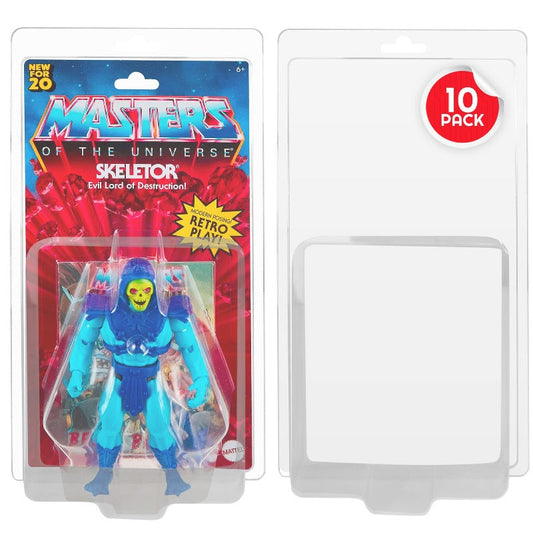 EVORETRO 10 Blisters (sous carte) Masters of the Universe MOTU Origins Power Posing