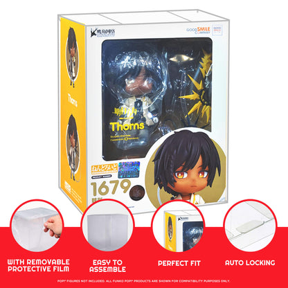Étui de protection EVORETRO pour figurines Nendoroid, en PET sans acide