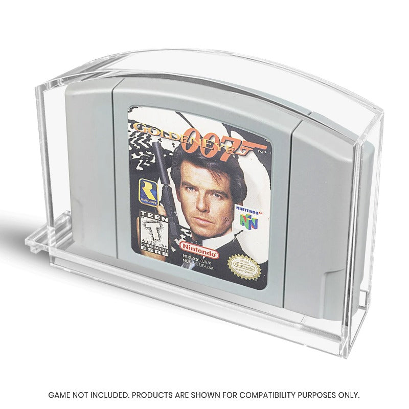 Boîtier en acrylique pour cartouche N64 Nintendo 64 (lot de 2)