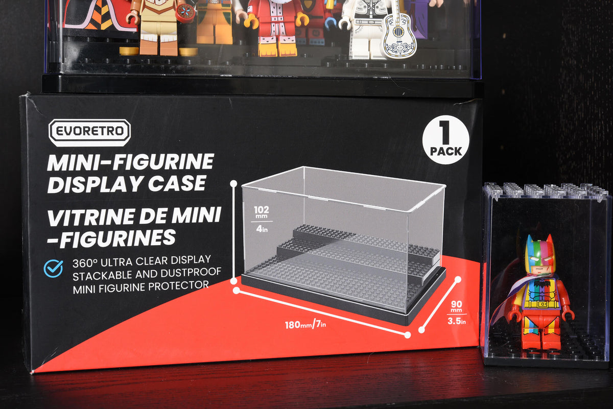 Lego Mini-figurine EVORETRO Display Case