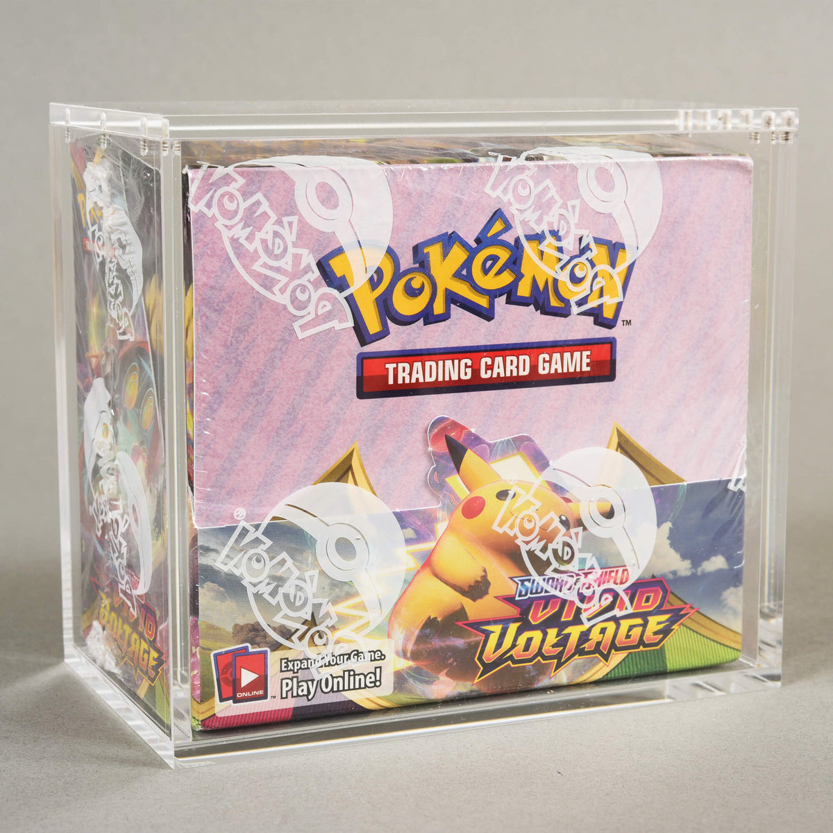 EVORETRO Boîte de protection en acrylique pour Booster Pokémon avec couvercle magnétique, lot de 1