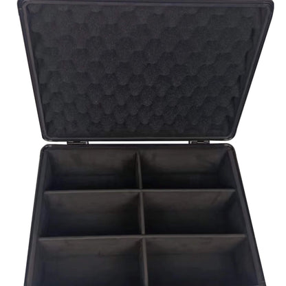 Boîte de rangement pour cartes EVORETRO Toploader pour 140 étuis magnétiques et 600 Toploader à combinaison