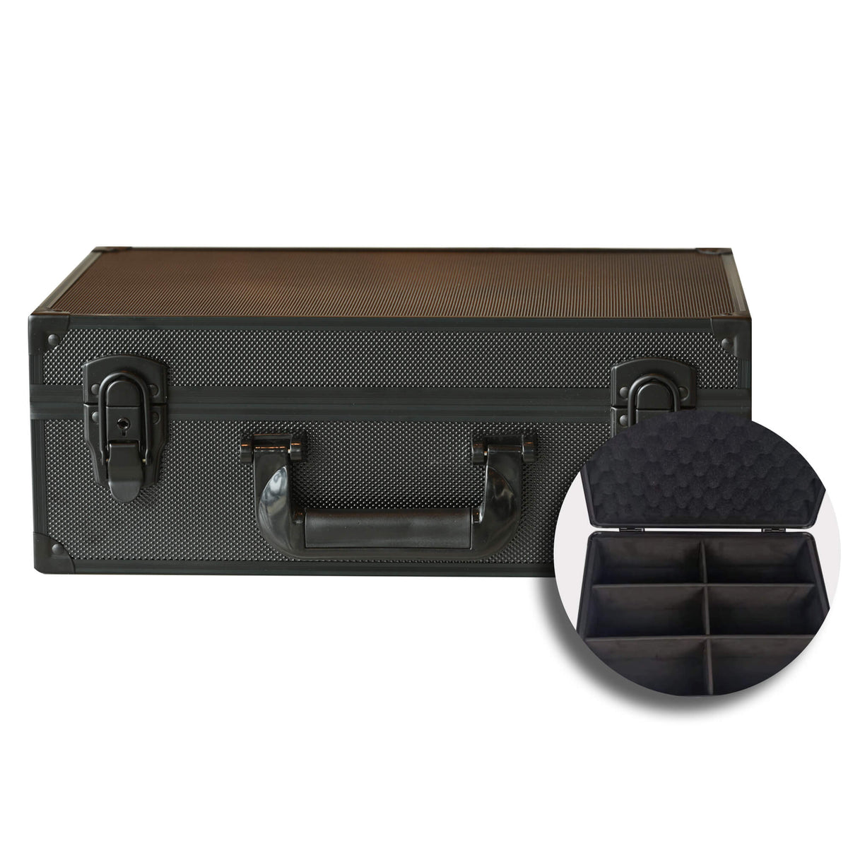 Boîte de rangement pour cartes EVORETRO Toploader pour 140 étuis magnétiques et 600 Toploader à combinaison