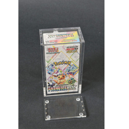 Japanese Small Booster Box EVORETRO Acrylic Case Magnetic Display