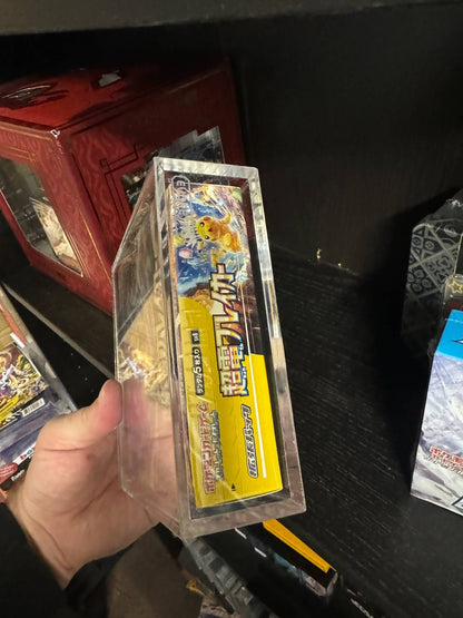 Japanese Large Booster Box EVORETRO Acrylic Case Magnetic Display