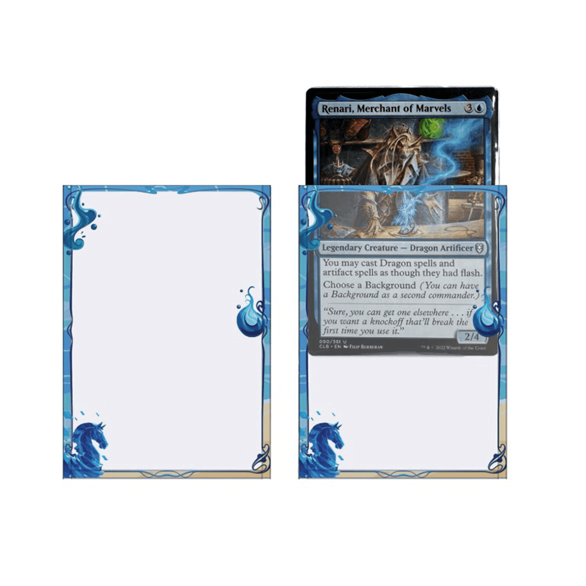 EVORETRO Printed TCG Card Sleeves – Themed Designs for Pokémon, MTG & More