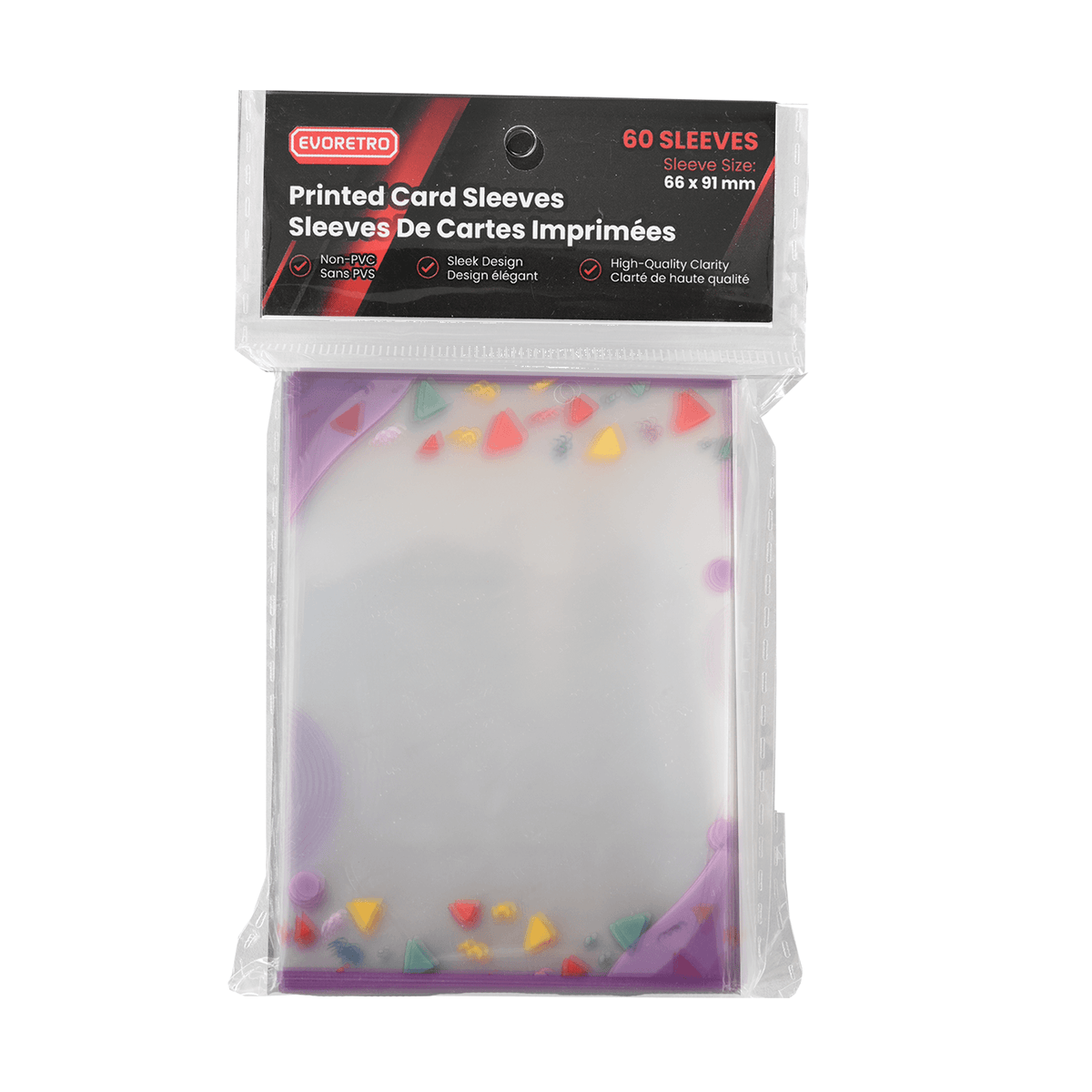EVORETRO Printed TCG Card Sleeves – Themed Designs for Pokémon, MTG & More