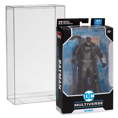 DC Multiverse McFarlane Regular (Batman Beyond - Black Box) & Mirrorverse (Box) EVORETRO PET Protector 0.40MM - Pack of 10