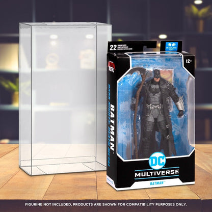 DC Multiverse McFarlane Regular (Batman Beyond - Black Box) & Mirrorverse (Box) EVORETRO PET Protector 0.40MM - Pack of 10