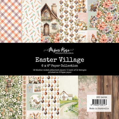Easter Village 6 x 6 Paper Collection 34038