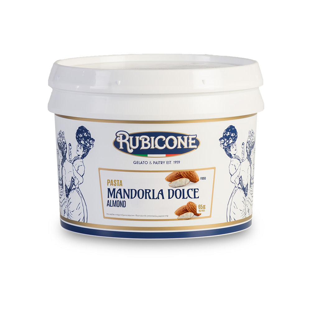 Pâte d'Amande - Pâtes Glace - Seau de 3 KG - Rubicone Canada - Livraison Gratuite au Canada pour les Commandes Supérieures à 199 CAD