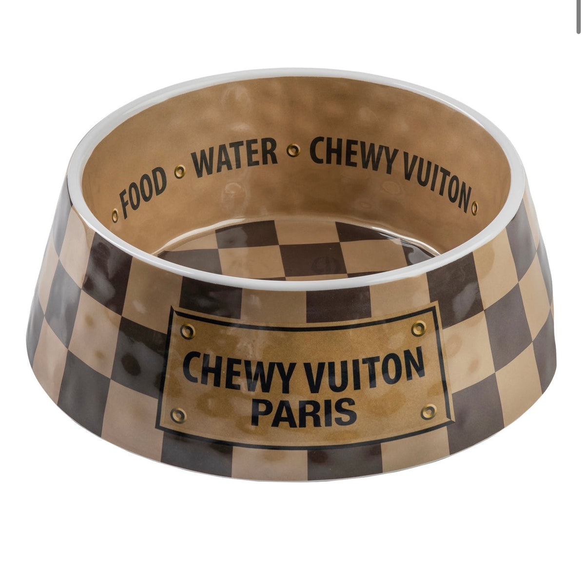 Chewy Vuiton Bowl – Dog Bowl