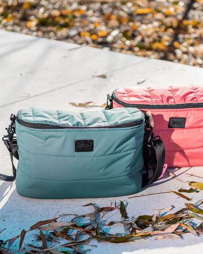 Mini sac à langer vert sauge