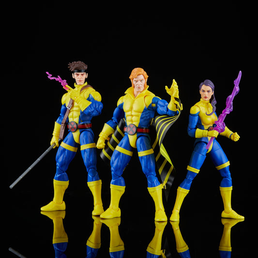 Hasbro Marvel Legends Series: Marvel’s Banshee, Gambit, & Psylocke