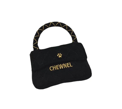 Chewnel Luxury Plush Dog Toy – Soft Designer-Inspired Chew Toy