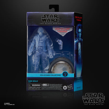 Star Wars The Black Series Holocomm Collection Han Solo - Exclusive