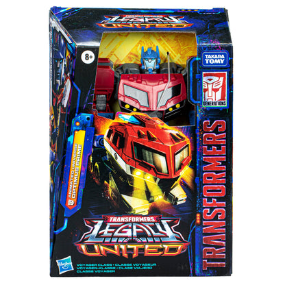 Transformers Legacy United - Voyager Class - Animated Universe Optimus Prime