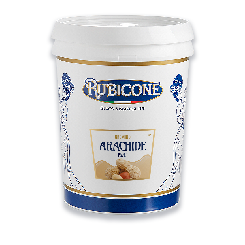 Crème de garniture à tartiner aux arachides - Cremino Arachide - Seau de 5 kg - Rubicone Canada - Livraison gratuite partout au Canada pour les commandes de plus de 199 $ CA