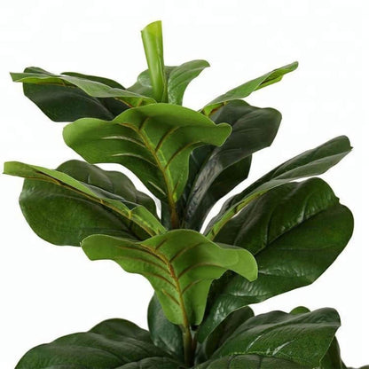 Fafa Plante artificielle en pot Ficus lyrata (Plusieurs tailles)