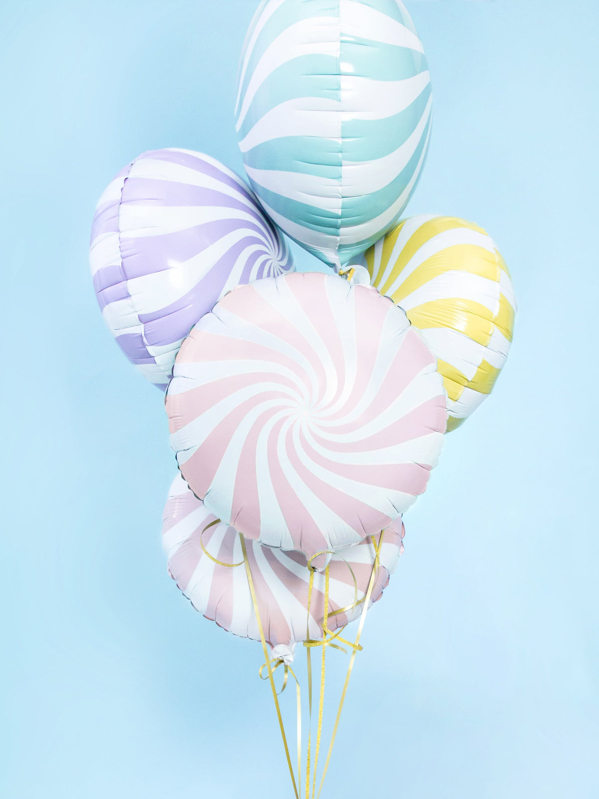 Pink Swirl Candy Balloon