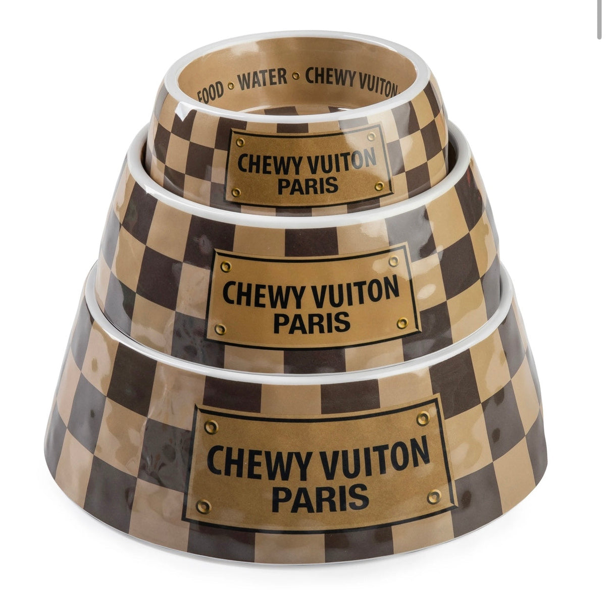Chewy Vuiton Bowl – Dog Bowl