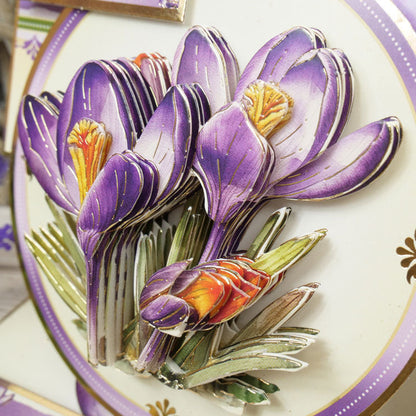 In Full Bloom - Floral Delights Deco-Large Set - Joyful Crocus