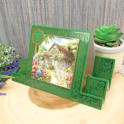 Cartes découpées à motif en aluminium – Centre de table carré