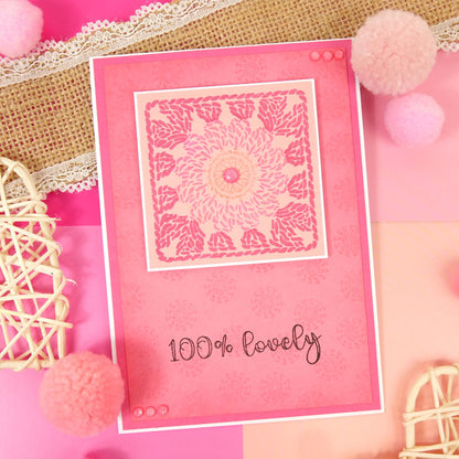 For the Love of Stamps - Floral Granny Square