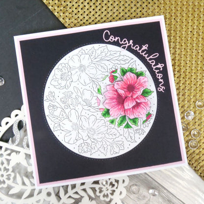 Pour l'amour des timbres - Un cercle d'anémones