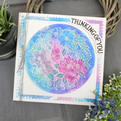 Pour l'amour des timbres - Un cercle d'anémones