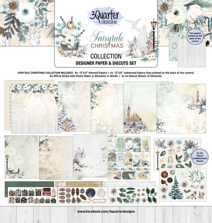 Collection de papiers Noël féerique 30x30