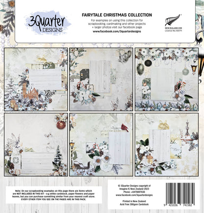 Collection de papiers Noël féerique 30x30