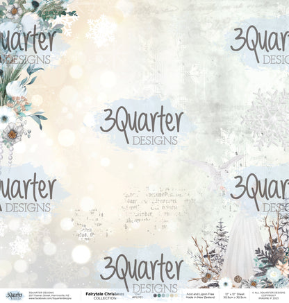 Collection de papiers Noël féerique 30x30