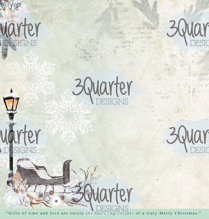 Collection de papiers Noël féerique 30x30