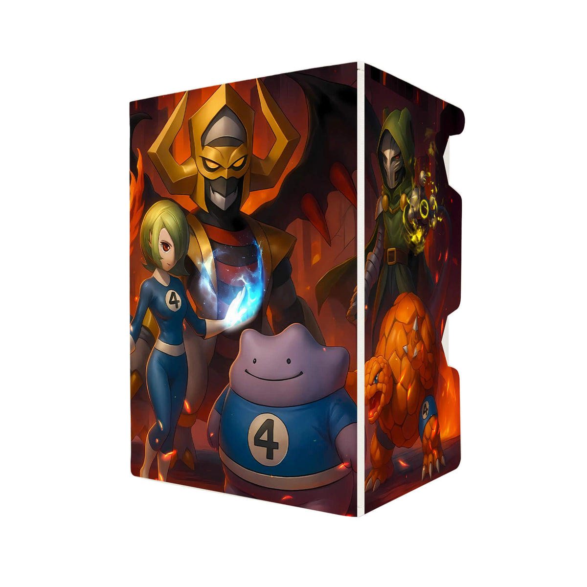 Les Quatre Fantastiques x Pokémon - Boîte de rangement Mach 3