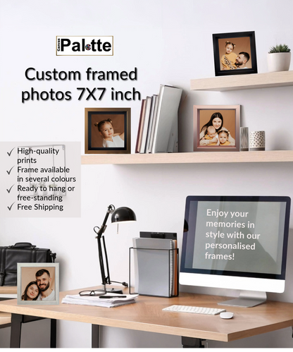 Canvas Print- Customized Square Framed photos