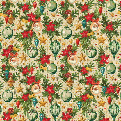 Crafter's Companion Retro Christmas Collection 6" x 6' Pad