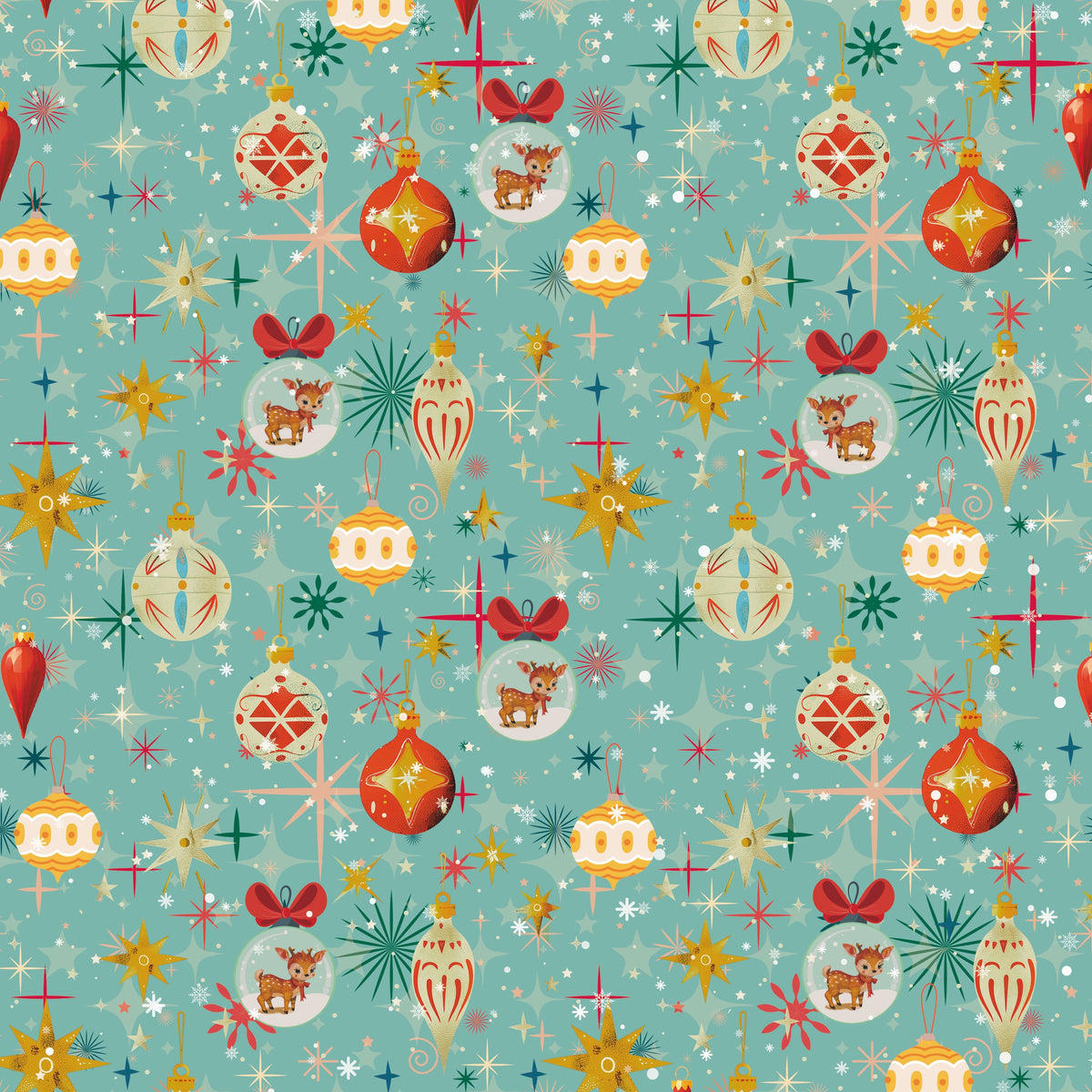 Crafter's Companion Retro Christmas Collection 6" x 6' Pad
