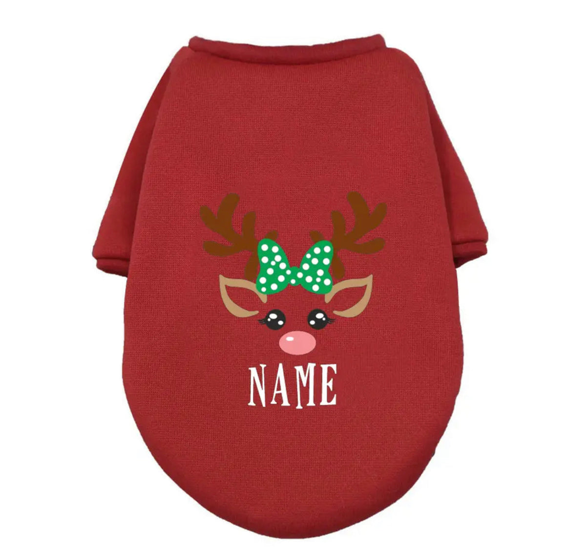 Pull de Noël personnalisé pour chien | Pull de fêtes personnalisé