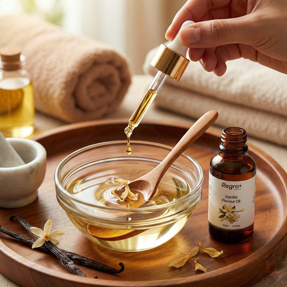 Vanilla Flavor Oil – Regro by Rayhana 20 ML