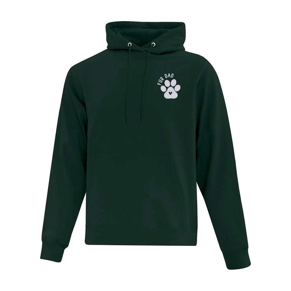 Hoodie "Fur Dad" brodé